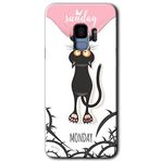 MRCİLETİSİMmrc-16657 Dark Sunday Kılıf HD Desen Baskılı Arka Kapak Samsung Galaxy S9 ile uyumlu