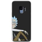 MRCİLETİSİMmrc-16669 Rick Kılıf HD Desen Baskılı Arka Kapak Samsung Galaxy S9 ile uyumlu