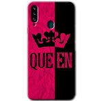 MRCİLETİSİMmrc-166759 Queen Kılıf Kapak Hayalet Ekran Yandan Gözükmez Samsung Galaxy A20s ile uyumlu