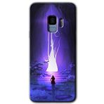 MRCİLETİSİMmrc-16682 Wanderer Silhouette Kılıf HD Desen Baskılı Arka Kapak Samsung Galaxy S9 ile uyumlu