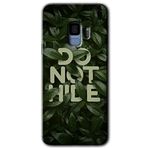 MRCİLETİSİMmrc-16706 Do Not Hide Kılıf HD Desen Baskılı Arka Kapak Samsung Galaxy S9 ile uyumlu