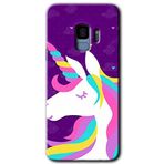 MRCİLETİSİMmrc-16793 Unicorn Sleep Kılıf HD Desen Baskılı Arka Kapak Samsung Galaxy S9 ile uyumlu
