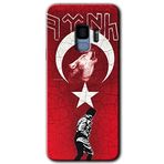 MRCİLETİSİMmrc-16933 Bozkurt Atam Kılıf HD Desen Baskılı Arka Kapak Samsung Galaxy S9 ile uyumlu