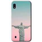 MRCİLETİSİMmrc-18744 Rio Kılıf Baskılı Kapak Tam Ekran Koruyucu Samsung Galaxy A10 ile uyumlu