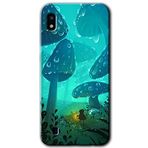 MRCİLETİSİMmrc-18783 Silhoutte Dropss Kılıf Baskılı Kapak Tam Ekran Koruyucu Samsung Galaxy A10 ile uyumlu
