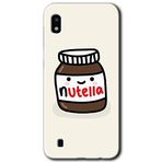 MRCİLETİSİMmrc-18836 Nutella Aşkım Kılıf Baskılı Kapak Tam Ekran Koruyucu Samsung Galaxy A10 ile uyumlu