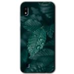 MRCİLETİSİMmrc-18839 Yağmurlu Yaprak Kılıf Baskılı Kapak Tam Ekran Koruyucu Samsung Galaxy A10 ile uyumlu