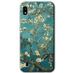 MRCİLETİSİMmrc-18864 Almond Blossom Kılıf Baskılı Kapak Tam Ekran Koruyucu Samsung Galaxy A10 ile uyumlu