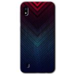 MRCİLETİSİMmrc-18886 Abstract 4 Kılıf Baskılı Kapak Tam Ekran Koruyucu Samsung Galaxy A10 ile uyumlu