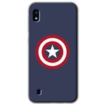 MRCİLETİSİMmrc-18959 Captain! Kılıf Baskılı Kapak Tam Ekran Koruyucu Samsung Galaxy A10 ile uyumlu