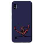 MRCİLETİSİMmrc-18961 DeadPool 3 Kılıf Baskılı Kapak Tam Ekran Koruyucu Samsung Galaxy A10 ile uyumlu