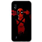 MRCİLETİSİMmrc-18963 DeadPool 4 Kılıf Baskılı Kapak Tam Ekran Koruyucu Samsung Galaxy A10 ile uyumlu