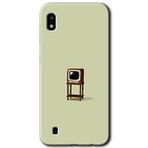 MRCİLETİSİMmrc-18982 Retro Kılıf Baskılı Kapak Tam Ekran Koruyucu Samsung Galaxy A10 ile uyumlu
