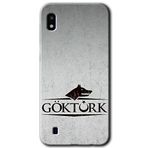 MRCİLETİSİMmrc-19140 Göktürk Kılıf Baskılı Kapak Tam Ekran Koruyucu Samsung Galaxy A10 ile uyumlu