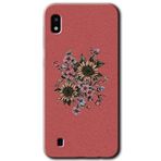 MRCİLETİSİMmrc-19188 Retro Çiçek Kılıf Baskılı Kapak Tam Ekran Koruyucu Samsung Galaxy A10 ile uyumlu