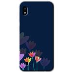 MRCİLETİSİMmrc-19239 Çizim Çiçekleri Kılıf Baskılı Kapak Tam Ekran Koruyucu Samsung Galaxy A10 ile uyumlu