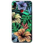 MRCİLETİSİMmrc-19465 Hibiscus Flowers Kılıf Baskılı Kapak Tam Ekran Koruyucu Samsung Galaxy A10s ile uyumlu