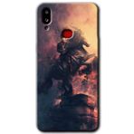 MRCİLETİSİMmrc-19496 Atatürk Portre Kılıf Baskılı Kapak Tam Ekran Koruyucu Samsung Galaxy A10s ile uyumlu