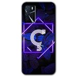 MRCİLETİSİMmrc-202870 Dark Neon Yaprak Ç Harfi Kılıf Baskılı Kapak Tam Kaplayan Mat Seramik Oppo A16 ile uyumlu
