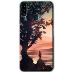 MRCİLETİSİMmrc-21430 Yalnız Savaşcı Kılıf Baskılı Kapak Tam Ekran Koruyucu Samsung Galaxy A20s ile uyumlu