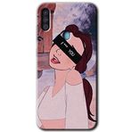 MRCİLETİSİMmrc-29951 Bad Girl Kılıf Baskılı Kapak Tam Ekran Koruyucu Samsung Galaxy M11 ile uyumlu