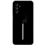 MRCİLETİSİMmrc-32442 Sönmüş Kibrit Kılıf Baskılı Kapak Tam Ekran Koruyucu Samsung Galaxy M23 ile uyumlu