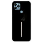 MRCİLETİSİMmrc-40142 Sönmüş Kibrit Kılıf HD Desen Baskılı Arka Kapak General Mobile GM 21 ile uyumlu
