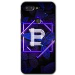 MRCİLETİSİMmrc-42816 Dark Neon Yaprak B Harfi Kılıf HD Desen Baskılı Arka Kapak General Mobile GM 9 Pro ile uyumlu