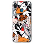 MRCİLETİSİMmrc-57024 Karakterler Kılıf HD Desen Baskılı Arka Kapak Huawei P20 Lite ile uyumlu