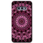 MRCİLETİSİMmrc-629 Mandala Patterns Kaleidoscope Kılıf HD Desen Baskılı Arka Kapak Samsung Galaxy S10e ile uyumlu