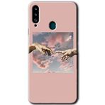 MRCİLETİSİMmrc-75463 Tutunamayanlar Kılıf HD Baskılı Desen Hayalet Cam Yandan Görünmez Samsung Galaxy A20s ile uyumlu