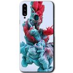 MRCİLETİSİMmrc-75483 Renkli Karışım Kılıf HD Baskılı Desen Hayalet Cam Yandan Görünmez Samsung Galaxy A20s ile uyumlu