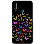MRCİLETİSİMmrc-75545 Cacti Prairies Kılıf HD Baskılı Desen Hayalet Cam Yandan Görünmez Samsung Galaxy A20s ile uyumlu
