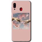 MRCİLETİSİMmrc-76563 Tutunamayanlar Kılıf HD Baskılı Desen Hayalet Cam Yandan Görünmez Samsung Galaxy A30 ile uyumlu