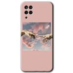 MRCİLETİSİMmrc-84263 Tutunamayanlar Kılıf HD Baskılı Desen Hayalet Cam Yandan Görünmez Samsung Galaxy M12 ile uyumlu