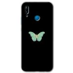 MRCİLETİSİMmrc-93694 Butterfly Tree Kılıf HD Baskılı Desen Hayalet Cam Yandan Görünmez Huawei P20 Lite ile uyumlu