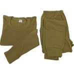 MrcTrend Askeri Termal Içlik Alt Üst Takım -20 Derece Yeşil - 2XL