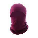 Mrey Mor Şeker Polar Kar Maskesi Termal Kışlık Şapka Bere Boyunluk Motorcu Kask Içi Unisex Balaclava