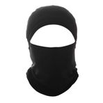 Mrey Yazlık Siyah Ince Hafif Parlak Kar Maskesi Motorcu Kask Balaclava, Şapka Bere Boyunluk Tesettür