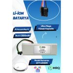 MRQ Xiaomi Mi Vacuum Mop 1c Uyumlu Robot Süpürge Bataryası (Ultra Mega Yüksek Kapasite) 3500MAH Batarya