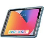 Mrs- iPad 10.2 (7.nesil) Kılıf Hand Strap Tablet Kılıfı - Turkuaz -548484 - BELİRTİLMEMİŞ - Çok Renkli