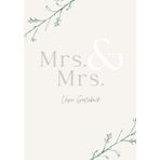 Mrs. & Mrs. Unser Gästebuch: Zur Hochzeit, Verlobung, Polterabend für gleichgeschlechtliche Ehe & Paare. Mit Fragen zum Ausfüllen & Platz für Fotos. Eingetragene Lebenspartnerschaft. Homosexuelle Ehe.