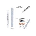MRS NEF Kozmetik Microblading Klinik Tipi Çift Taraflı Mavi Işaretleme Kalemi 1mm, 0.5mm