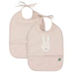 Mrs. Rabbit - Sıvı Geçirmez 2Li Mama Önlüğü Seti (2 Adet)