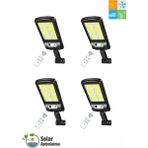 Mrs Solar HB-400-2 Model 4'lü Paket Solar Güneş Enerjili LED Bahçe Aydınlatması 120 Ledli 3 Modlu Hareket Sensörlü Su Geçirmez Lambası (2400MAH.)