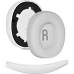 Mrs Tech Jbl Tune 700(700BT)(710BT)/720(720BT)(750BT(760NC) (770NC) Uyumlu Kulaklık Pedi Takım Yastığı Sünger, Protein Derili Kulak Yastık Süngeri,ped Minder Köpük Earpad - Beyaz