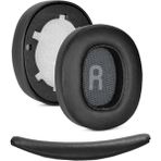 Mrs Tech Jbl Tune 700(700BT)(710BT)/720(720BT)(750BT(760NC) (770NC) Uyumlu Kulaklık Pedi Takım Yastığı Sünger, Protein Derili Kulak Yastık Süngeri,ped Minder Köpük Earpad - Siyah