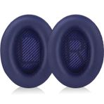 Mrs Toys Bose Profesyonel Kulak Pedi Bose QC35 ii için yedek kulaklık Pedi yastıkları QC35 QC35 QC25 QC15 QC2 AE2 AE2i uyumlu kulaklık ped sünger Yastık Minder earpad (Lacivert)