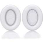 Mrs Toys Bose QC25 Ae2 AE2I AE2W Qc2 QC15 QC35 QC35II Soundlink Soundtrue Uyumlu Kulaklık Pedi Süngeri Yastığı-Beyaz