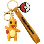 Mrsivdi 10 Model Pokemon Anime Anahtarlık Aksiyon Figürü Pikachu Charmander Bulbasaur Squirtle Psyduck Snorlax Gengar Togepi Çocuk Oyuncak (Yurt Dışından) - Renkli